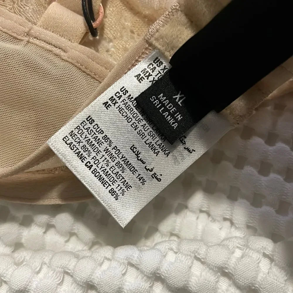 NWT- INC International Concepts - XL & XXL. Lace Unlined Underwire Bra - Picture 6 of 6